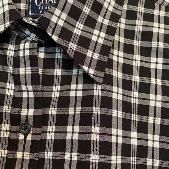 Checkered button down shirt. - Picture 4 of 4